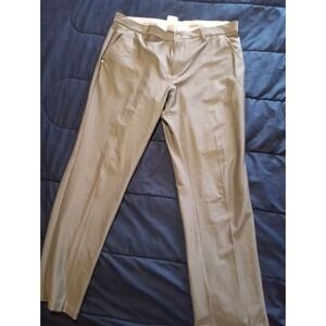 Adidas Golf Pants Mens 36x32 Gray‎ Flat Front Lightweight Straight Leg Casual 1I